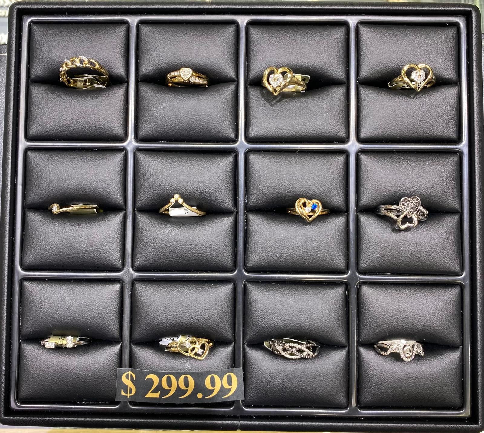 10K/14K Gold Diamond Rings – Clearance Sale $299.99 Each! 