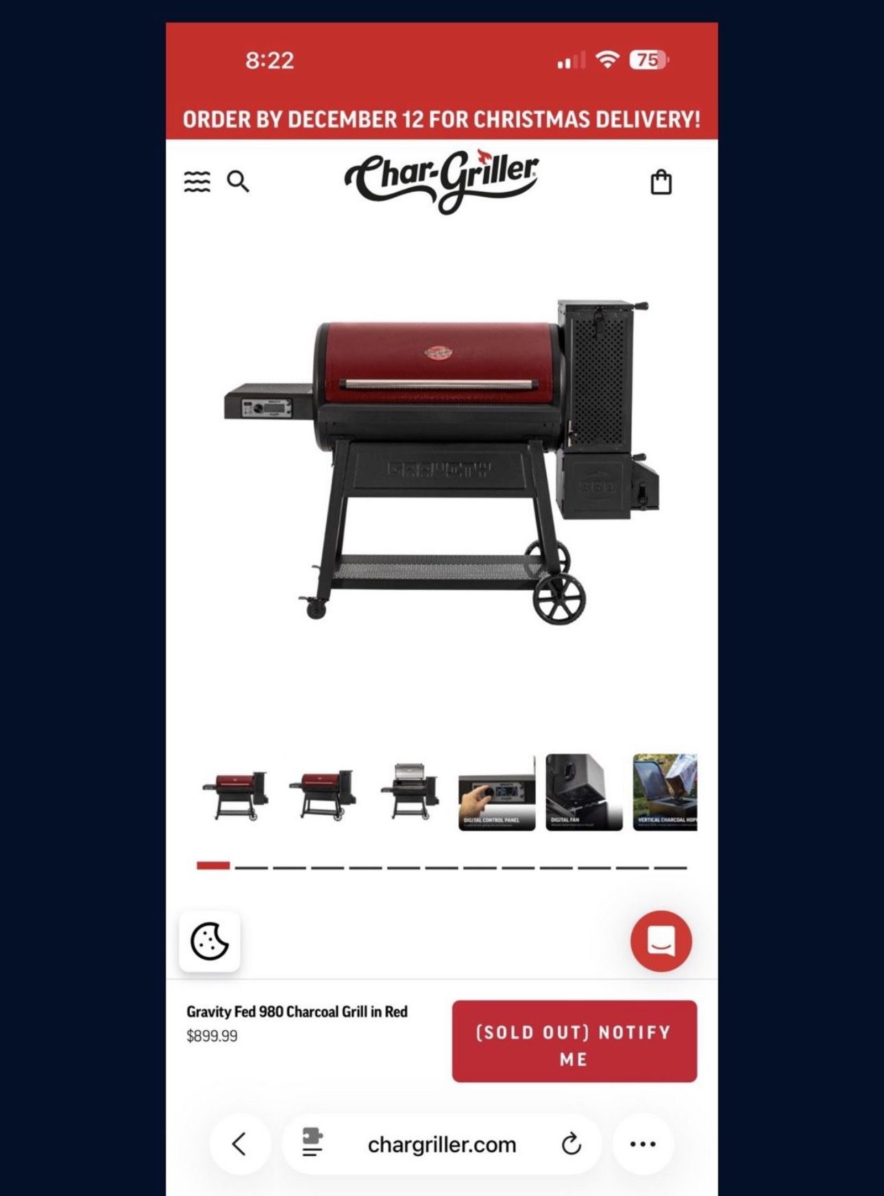  Needs A New Controller!!! Charcoal / Gravity Smoker (Needs A New Controller!!!)