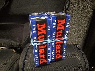 Mullard EL34 Matched Quad Power Tubes