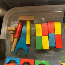 Wooden Building Blocks 