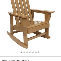 Wooden Rocking Chair