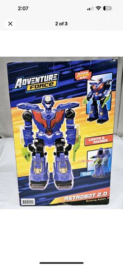 Adventure Force Astrobot 2.0 Walking Robot Toy with Lights Sound New in Box for Sale in Pembroke Pines FL OfferUp