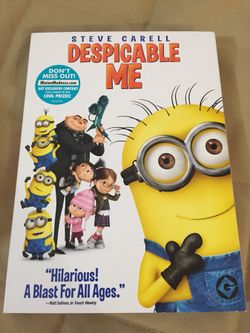Despicable me DVD