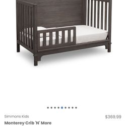 Crib And Changing Table