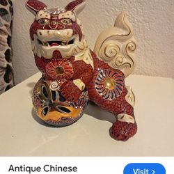 Chinese statue collection vintage