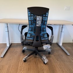 New Herman Miller Renew ®️ Electric Sit To Stand Desk