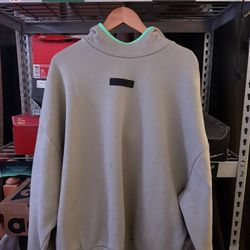 Beige Essentials Hoodie Size M