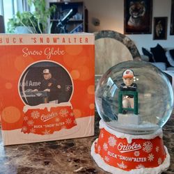 
2018 Buck “Snow” Alter Showalter SGA Snow Globe Baltimore Orioles

The 2018 Buck "Snow" Alter Showalter SGA Snow Globe is a unique collectible item f
