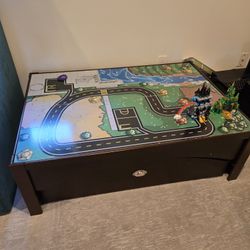 Kids Activity Table With Storage