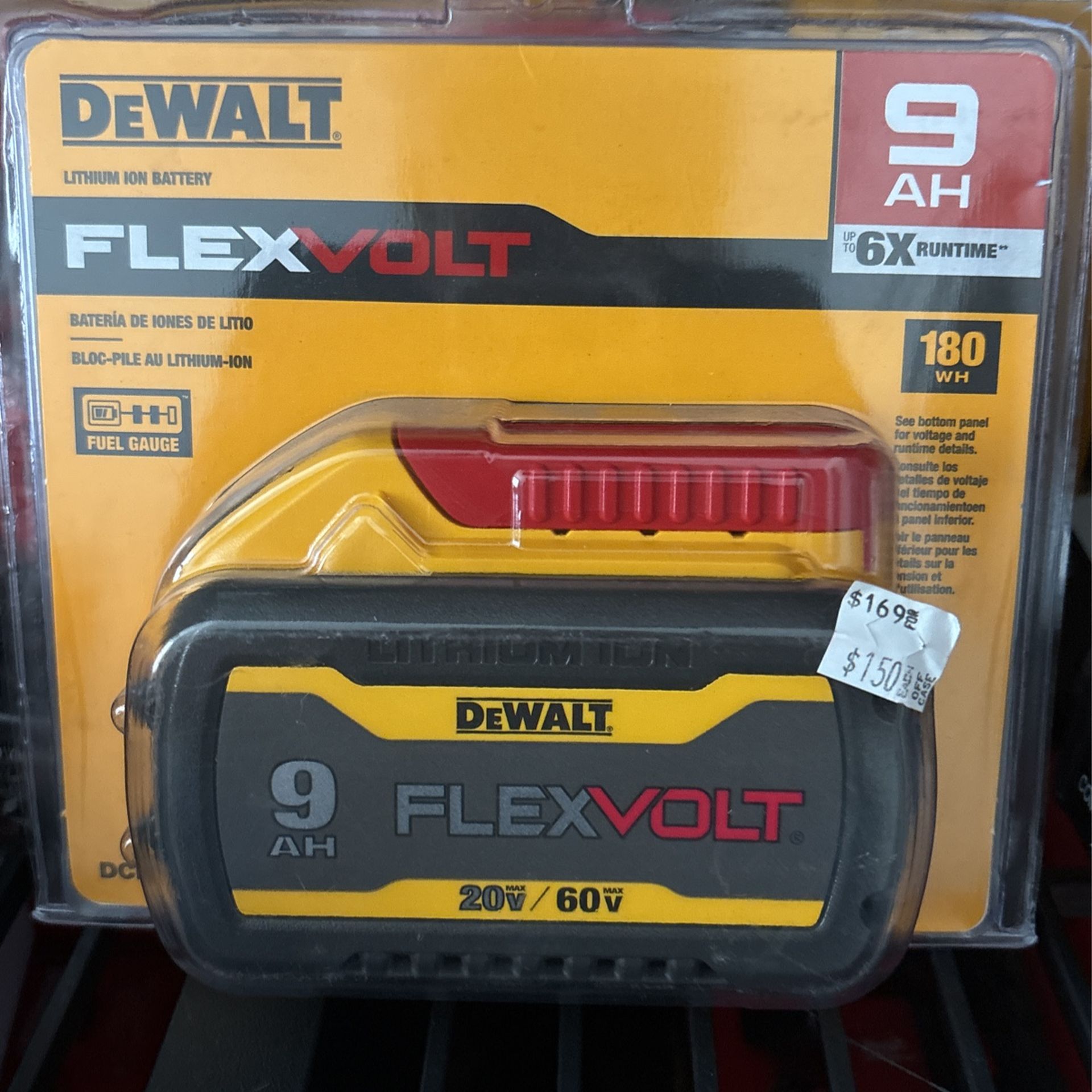 Dewalt 9.0 Battery Each Flex