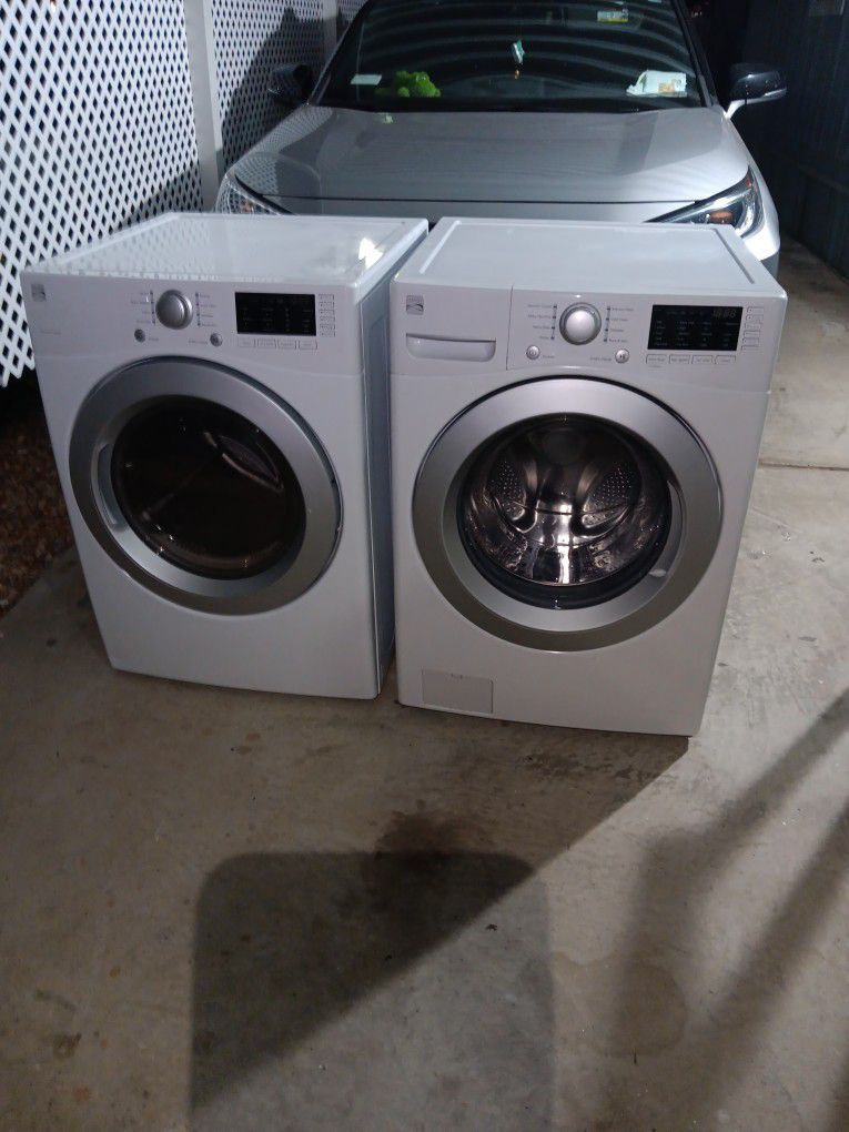 Kenmore Front Load Washer And Dryer Set 