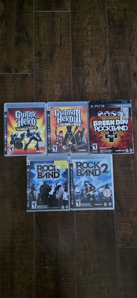 Rock Band PS3 Game Bundle