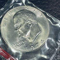 $1 1974  D. Lunar dollar. Collectible Coin USA 
