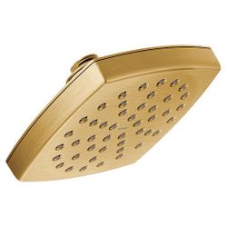 Moen S6365BG Voss 6 in Single Function Shower Head 2.5GPM in Brushed Gold