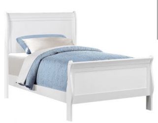 Twin white sleigh One left / brand new - liquidating out