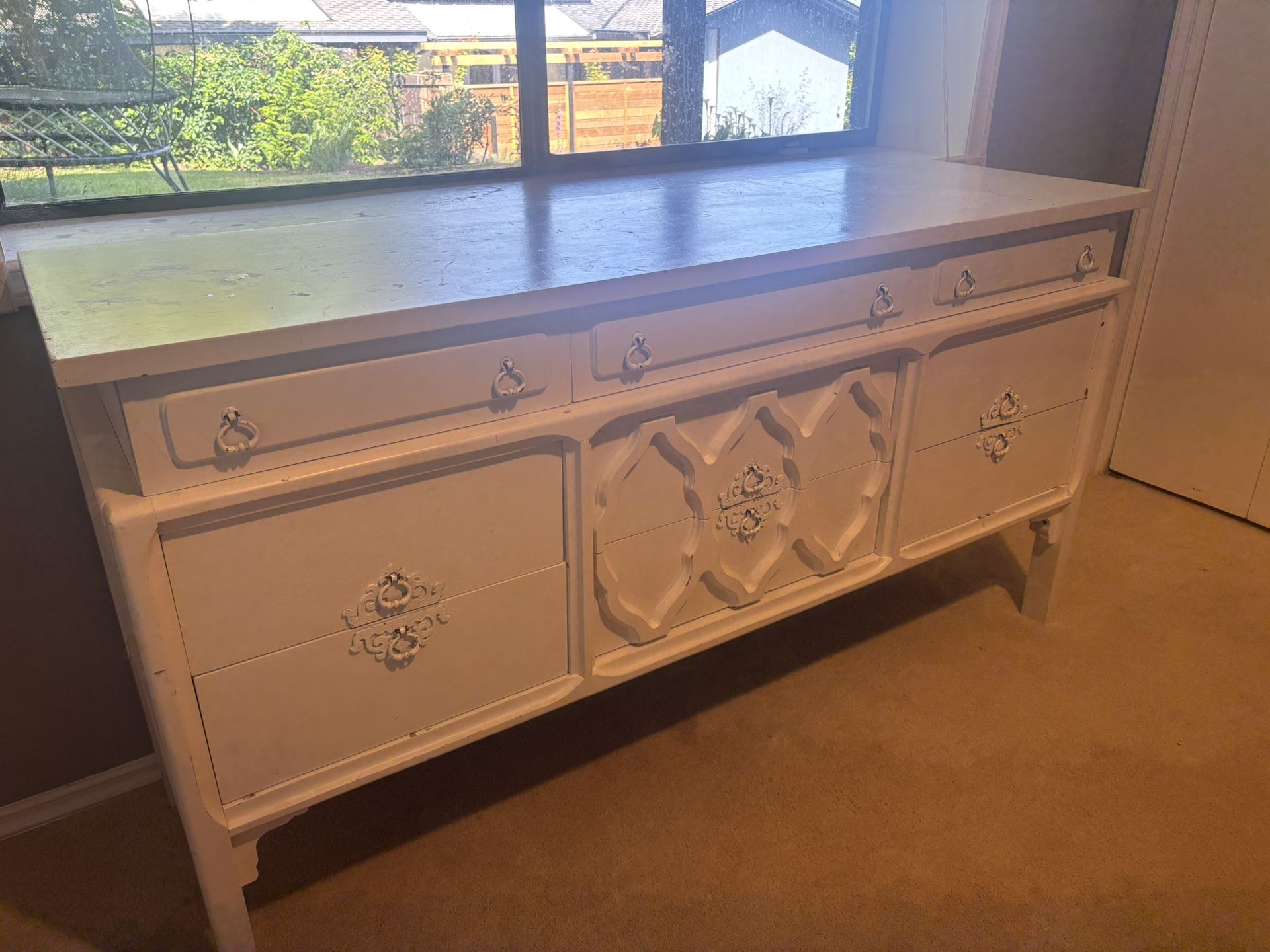 White Sideboard Dresser Drawers