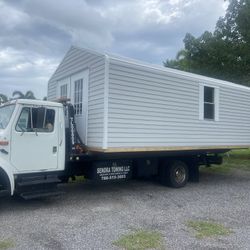 Sheds Relocated ,, Movemo Casita De Patio Container Rv Trailer Crane Available 