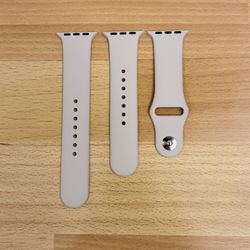 New  - Generic Sport Band in Starlight for Apple Watch 42mm