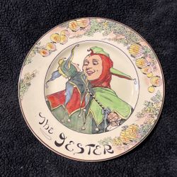 Jester & Falconer Vintage Plates 