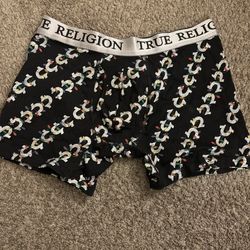 Black Holiday True Religion Boxers