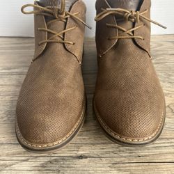 ASFORD HAYES Men’s Shoes Brown sz 12 Ankle Boots Lace Up