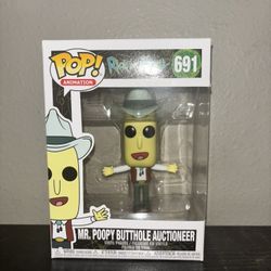 Mr. Poopy Butthole Auctioneer Rick and Morty