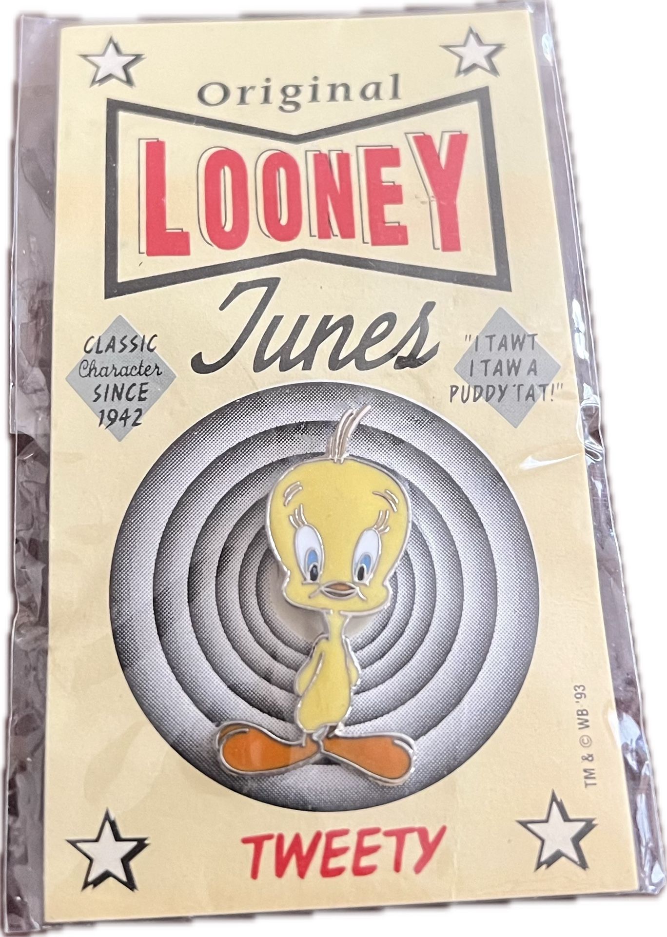Tweety Bird Pin