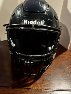 Riddell speed flex all black helmet