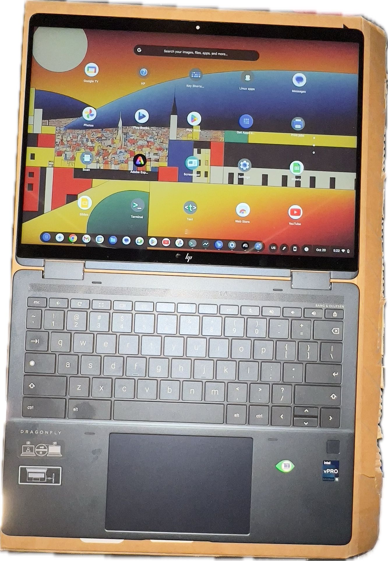 HP Elite Dragonfly Chromebook Enterprise All In One