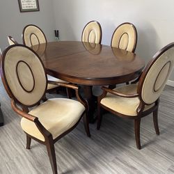 Table and chairs Dining set 6