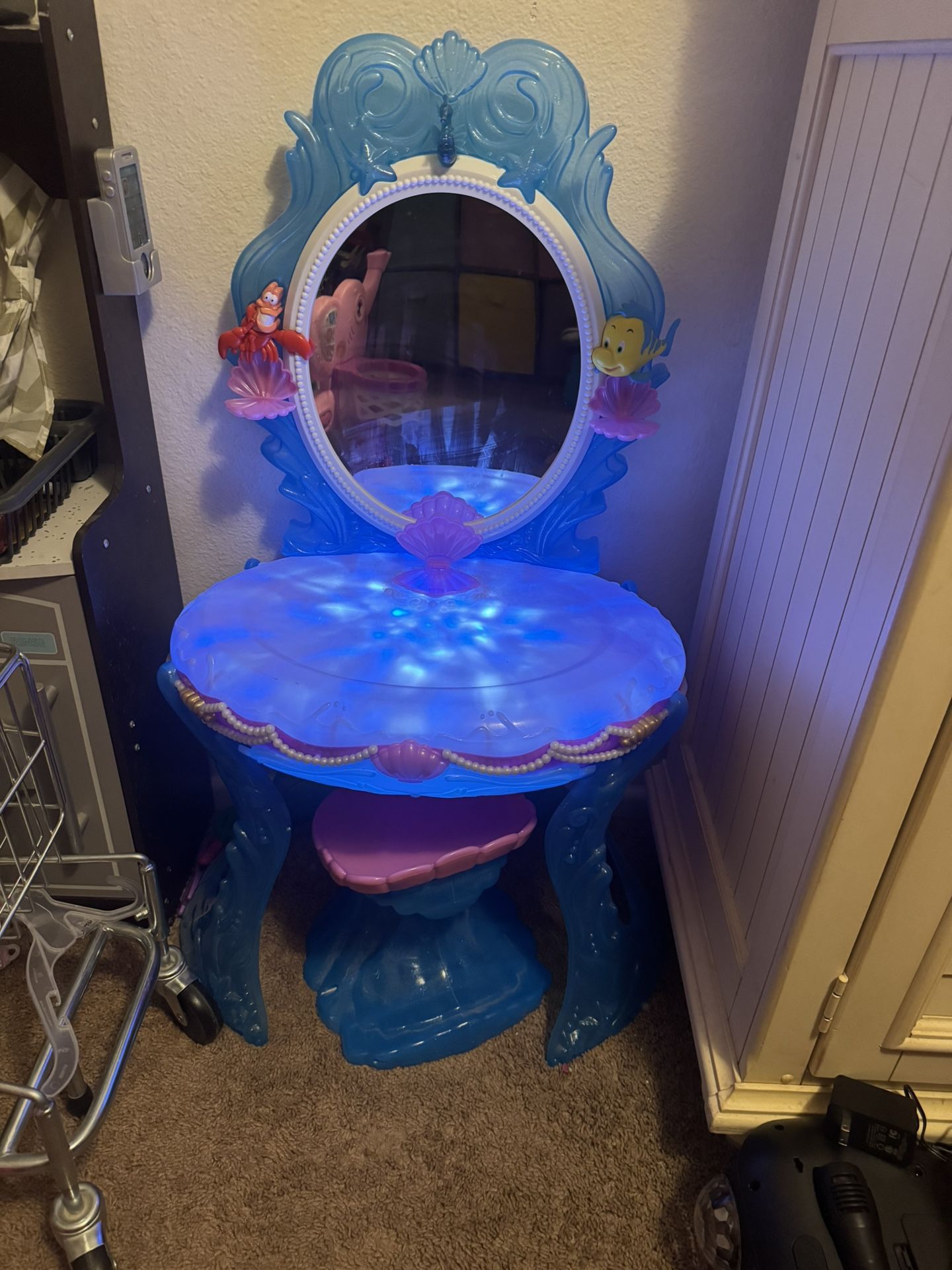 Little Mermaid Vanity