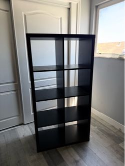 IKEA KALLAX 8-Cube Shelf – Black