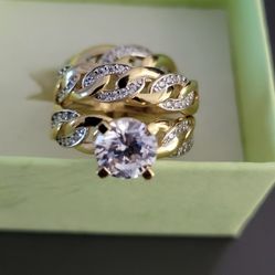 14k Gold Wedding Rings 💍 