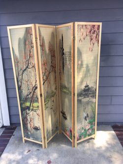 Asian room divider
