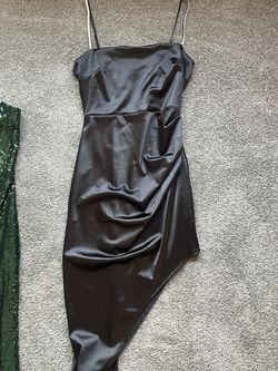 Black Satin dress