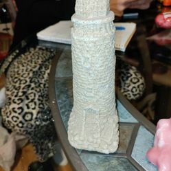 Vintage Lighthouse Decor Sand Look Like Candle 