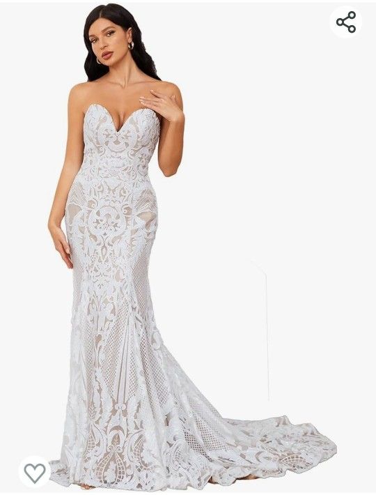 Wedding dress NEW NEVER WORN