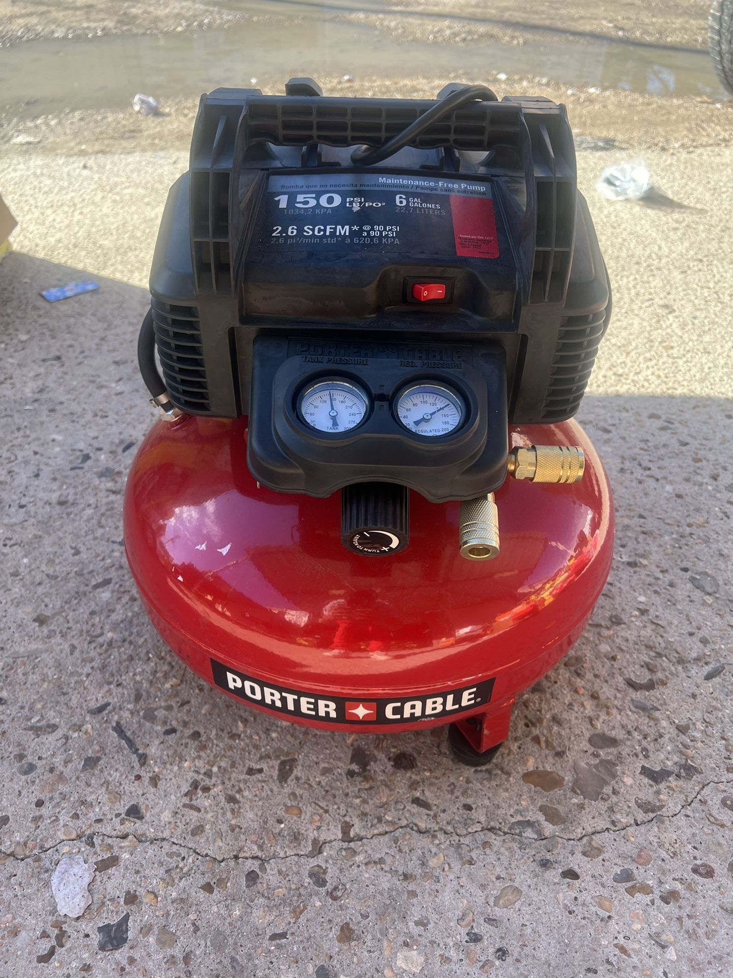 Porter Cable 6gal Compressor