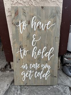 Wedding Sign