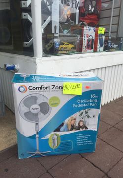 New fan 3 speeds superior air flow