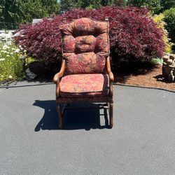 Antique Chair with Cushions