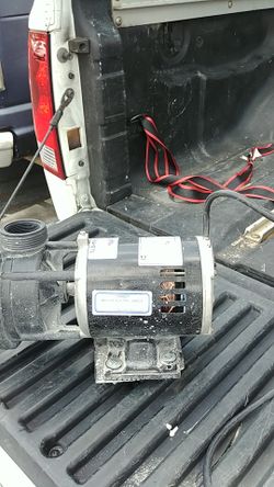 Tub master pump