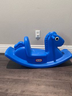 Little tikes  blue rocker
