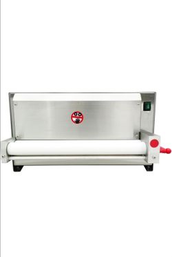 Commercial Pizza Dough Roller Sheeter 4"-19" Electric Pizza Dough Roller Sheeter 110V 450W Stainless Steel Pastry Press Making Machine