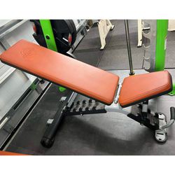 Atlantis Adjustable Flat / Incline / Shoulder Press Weight Bench - Commercial Gym Equipment 