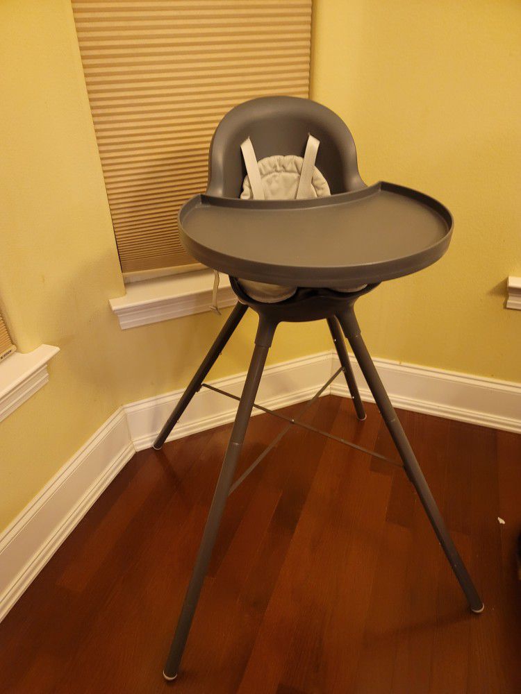 Boon GRUB 2-in-1 Convertible High Chair for Baby & Toddler Chair with Dishwasher-Safe Seat & Tray
