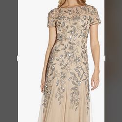 Mother Of  The Bride Gown By ADRIANNA PAPPEL. Size 0