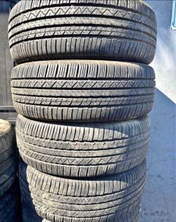 225-55R18 FALKEN Brand tires usadas en perfecta condición