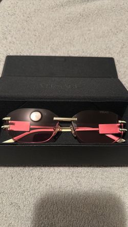Versace Rimless Glasses