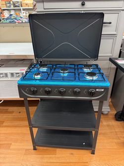 5-Burner Gas Cooktop with Stand